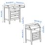 IKEA SUNDVIK Changing Table / Chest + Mat (Like New & Fully Assembled) Image 2