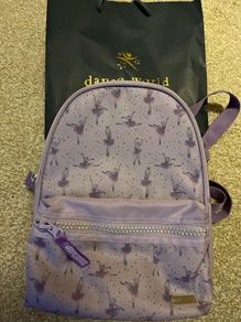 Lilac ballet bag from Dance World