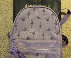 Lilac ballet bag from Dance World