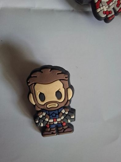 Marvel crocs charms