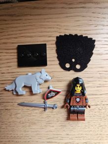 lego col27-2 wolfpack beastmaster, collectible series 27