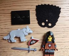 lego col27-2 wolfpack beastmaster, collectible series 27