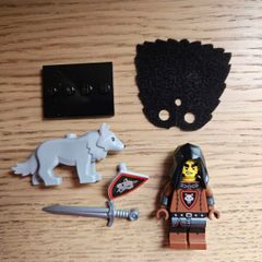 lego col27-2 wolfpack beastmaster, collectible series 27