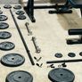 100kg Cast Iron Weights Rack Bench Barbell Dumls Image 7