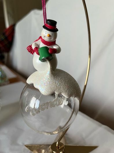 Christmas Glass bell ornaments