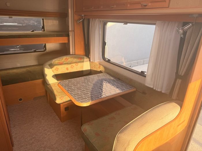 Adria Five Berth Caravan with Full Awning