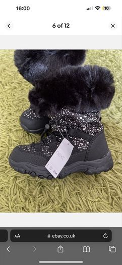 girls winter snow boots NEXT hydro guard water resistant boots kids