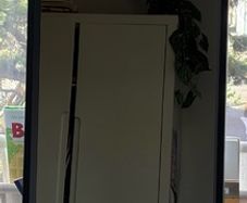 Nissedal Mirror IKEA navy blue