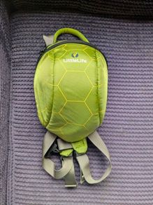 little life turtle backpack and hand strap