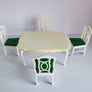 sindy doll pedigree dinning table and chairs vintage Image 4