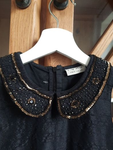 Girls black jumpsuit size 5 years from Next