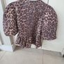 Asos Design animal print blouse uk 4-6 bnwot Image 5