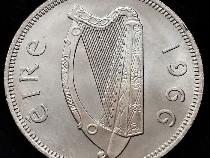 Ireland - 1966 - Florin - KM.15a - AU - [643]