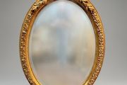 Elegant French Rococo Style Wall Mirror