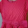 Girls red dress 5/6 years Image 2