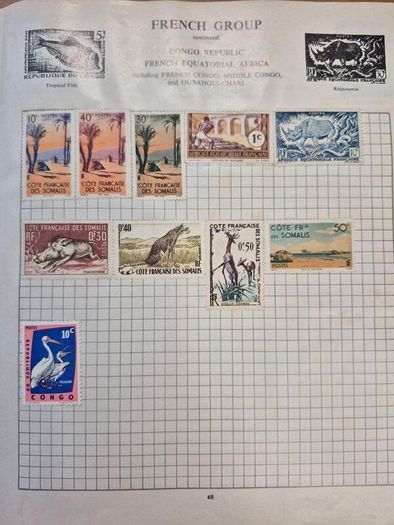 Stamps of the world stanley gibbson album