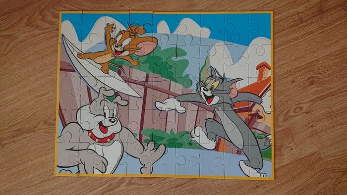 Tom & Jerry Floor Puzzle