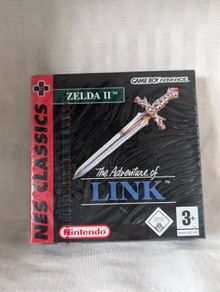 Factory Sealed The Adventure of Link (Zelda II) Classic