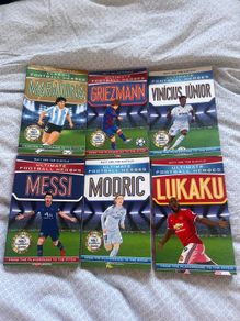 6 Ultimate Football Hero Books