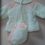 New vintage baby fur coat and hat Image 3