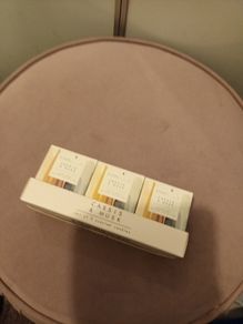 Set of scented  3 candles