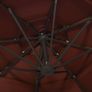 4-Tier Parasol with Aluminium Pole Terracotta 3x3 m Image 4