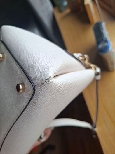 Coach mini Lillie 91146 small satchel cross body bag