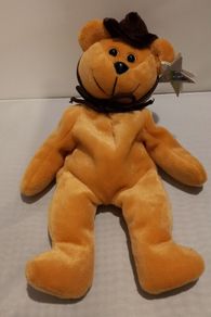 Vintage beanie bear Collecticritters "The Dukester"
