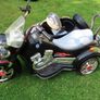 KIds Harley type Ride on with side car 12v (Spares or Repair) Image 6