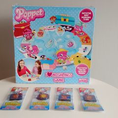 Moshi Monsters Moshlings game, 4 bag tags & pencil case