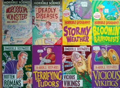 Horrible Histories / Geography / Science x 9 books