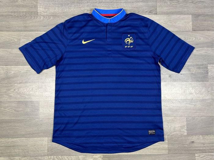 Nike France 2012 Home Jersey Shirt Maillot Mens XL
