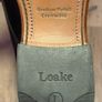 Design Loake Powers Good Year Welted Mens Black Leather Derby shoes UK 11 (NEW) Image 5