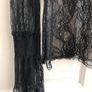 Black Lace Top Size 10 Oversize | Halloween Party Image 2