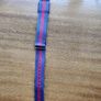 Daniel Wellington Oxford 18mm Red and Navy NATO Watch Strap. Never used Image 2