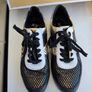 Michael Kors Leather Allie Trainers Image 3