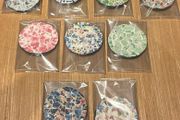 Hand Decorated China Mosaic Magnets