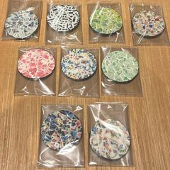 Hand Decorated China Mosaic Magnets