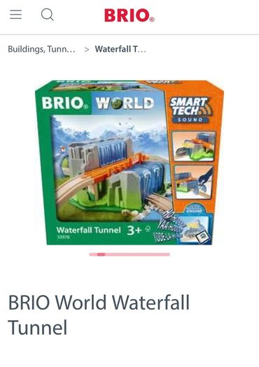 Brio Waterfall Tunnel