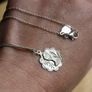 Sterling Silver Stone Set Communion Pendant Image 6