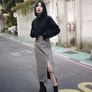 ZARA checked pencil skirt size 8 Image 9
