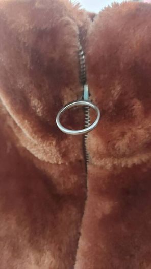 Monki fur coat jacket M