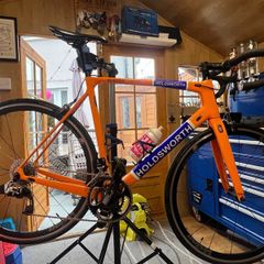 Full carbon race road bike s56 electronic shifting