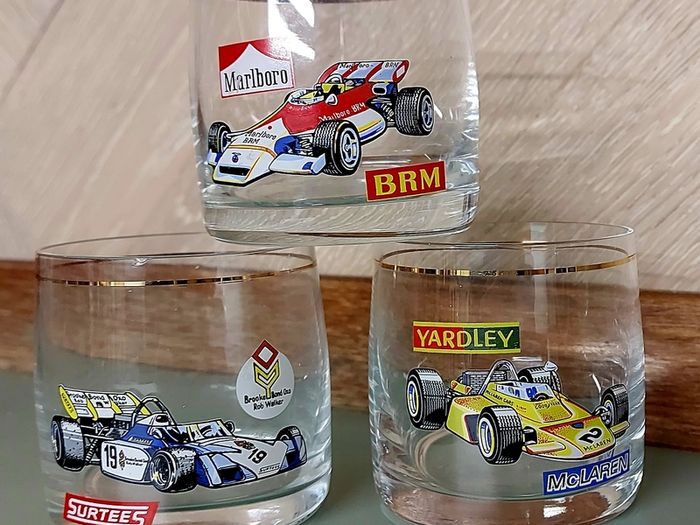 Vintage formula 1 glasses