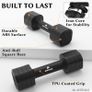 Adjustable Dumbbells Set, 1kg/2kg/3kg/4kg/5kg Dumbbell Pair, 4-in-1 and 5-in-1 Weights Dumbbells Set Women Men, Free Weights for Home Gym, Workout Hand Weights for Strength Training Image 4