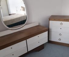 1960s vintage art deco dressing table