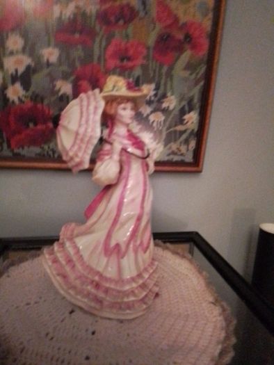 Royal Doulton " Springtime" Rare Figurine