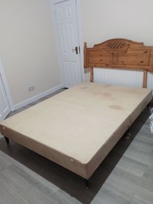 headboard and base for double bed