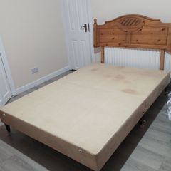 headboard and base for double bed
