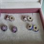 Pandora various charms clips set of two very good condition 25e pairs Image 3